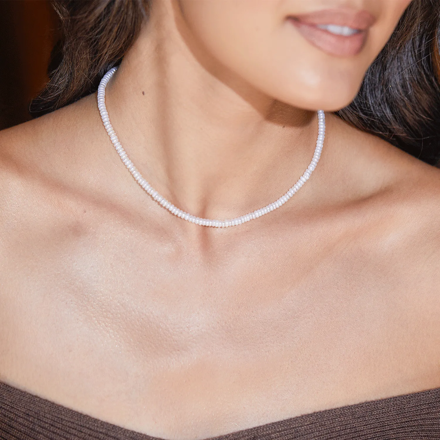 Pearl Strand Necklace sold by Baby Gold product image thumbnail 5