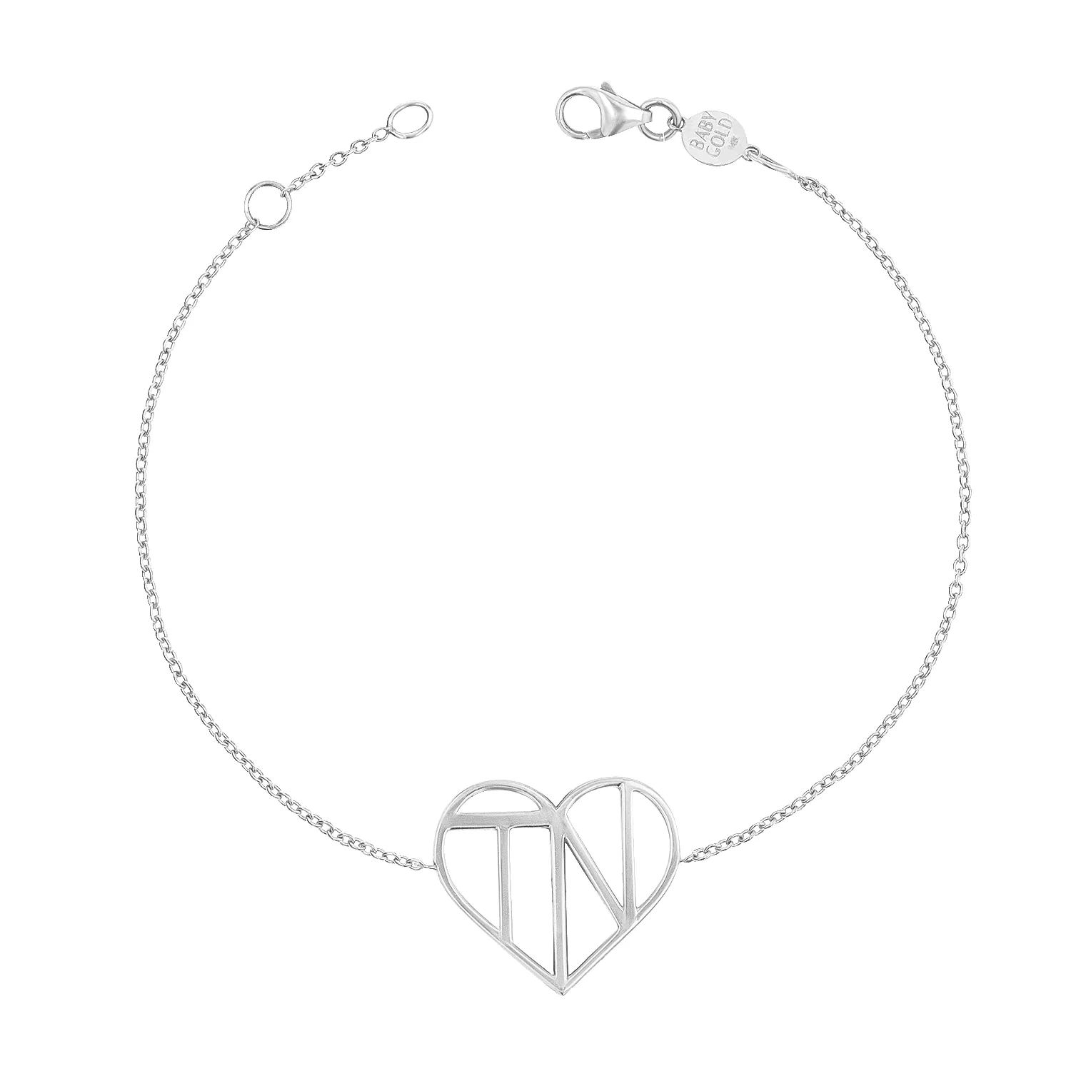 Liv Luv Heart Bracelet sold by Baby Gold product image thumbnail 2