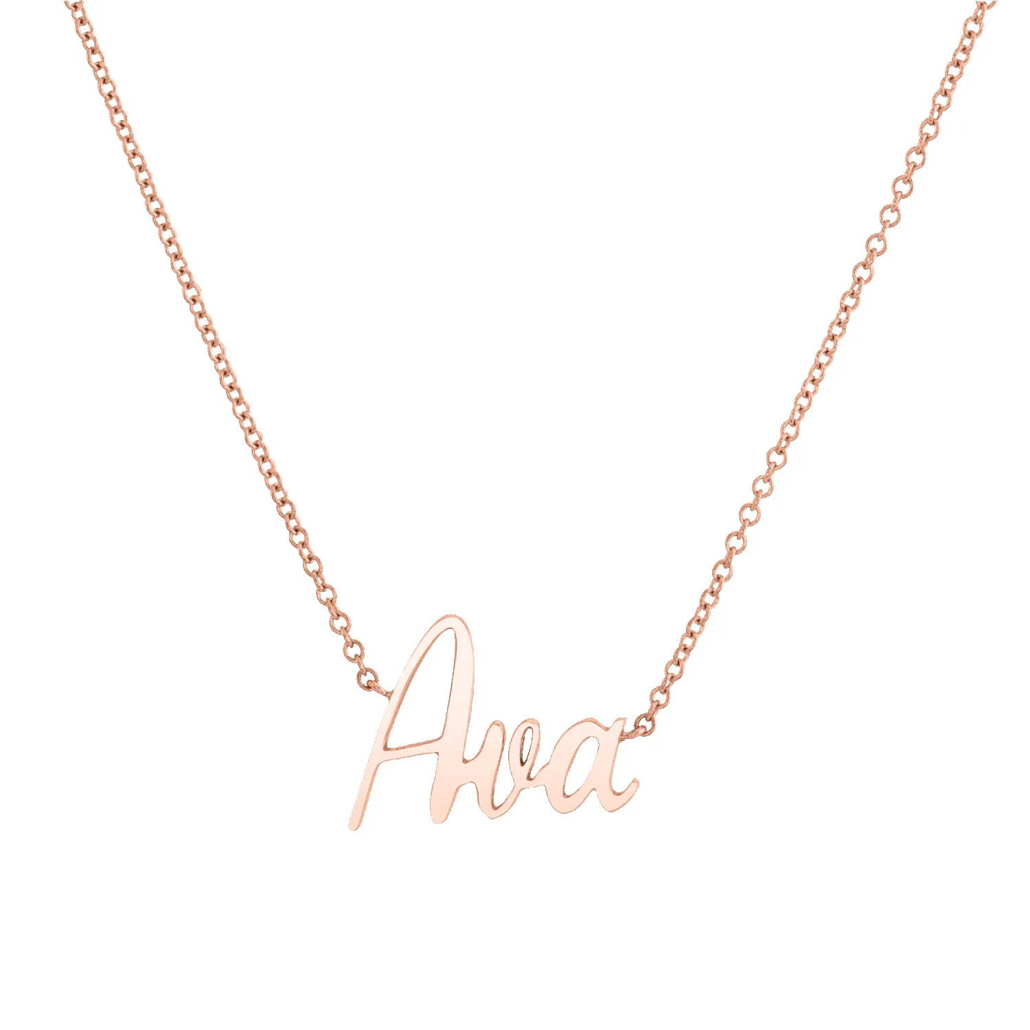 Custom Name Necklace sold by Baby Gold product image thumbnail 3
