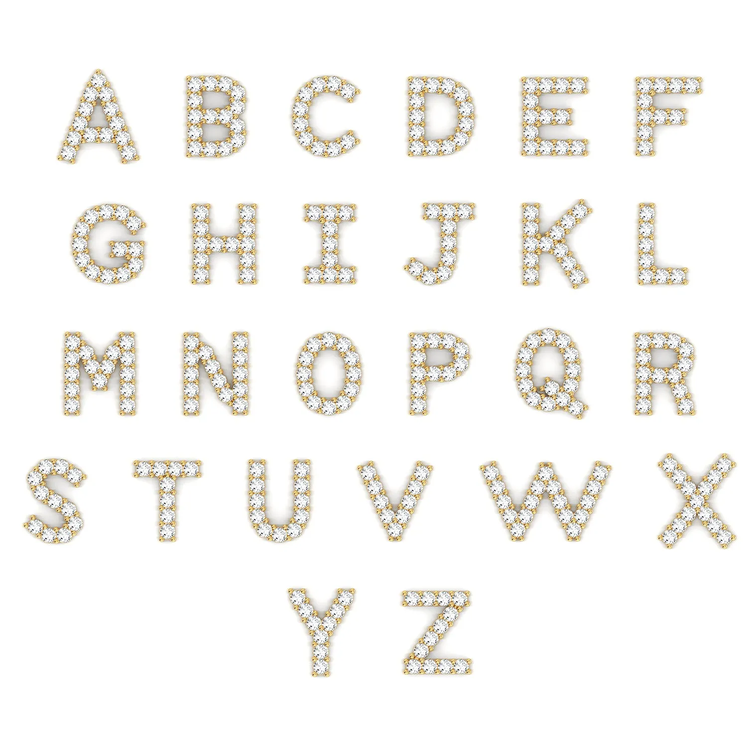 Grand Initial Paper Clip Necklace sold by Baby Gold product image thumbnail 4