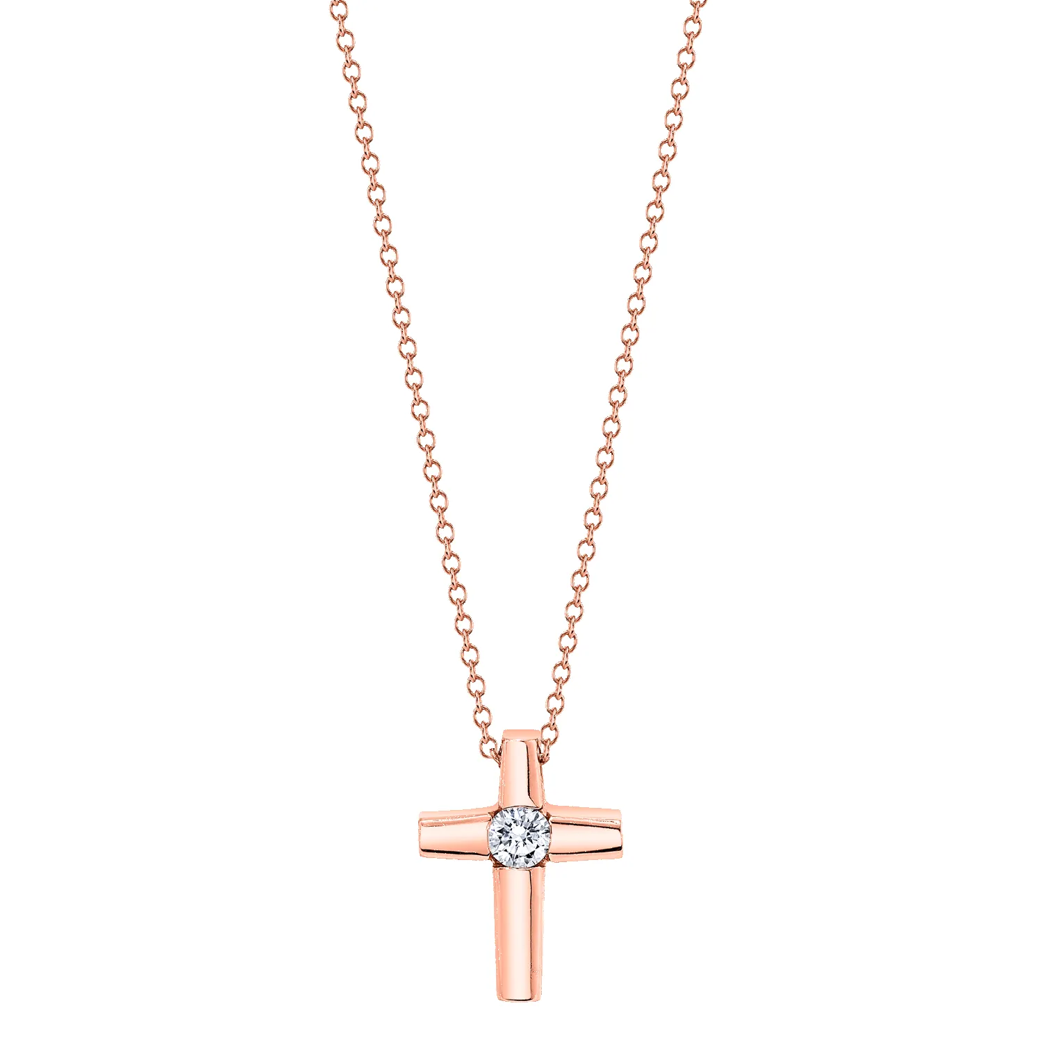 Center Diamond Cross sold by Baby Gold product image thumbnail 3