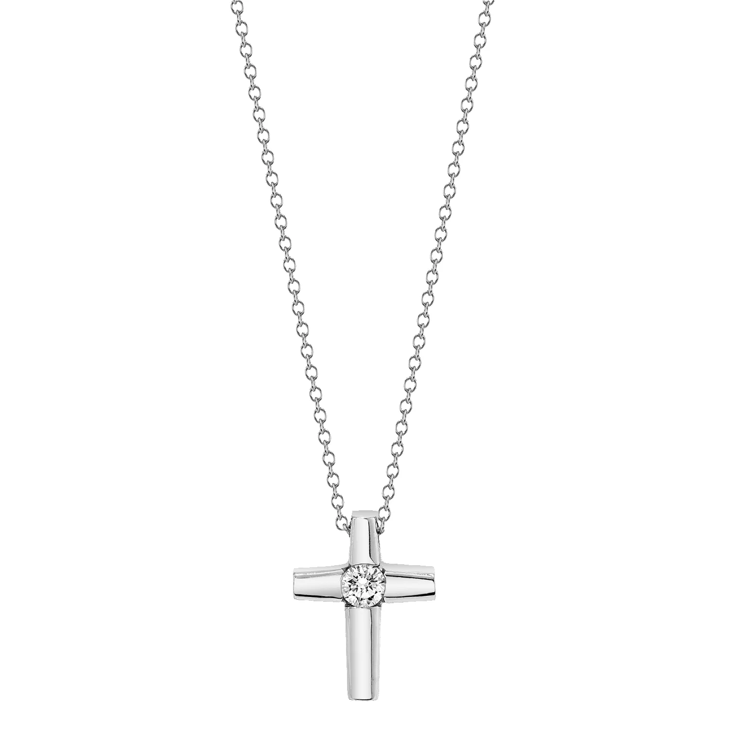 Center Diamond Cross sold by Baby Gold product image thumbnail 2