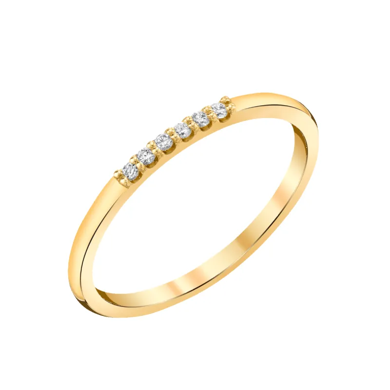 Dainty Diamond Band sold by Baby Gold