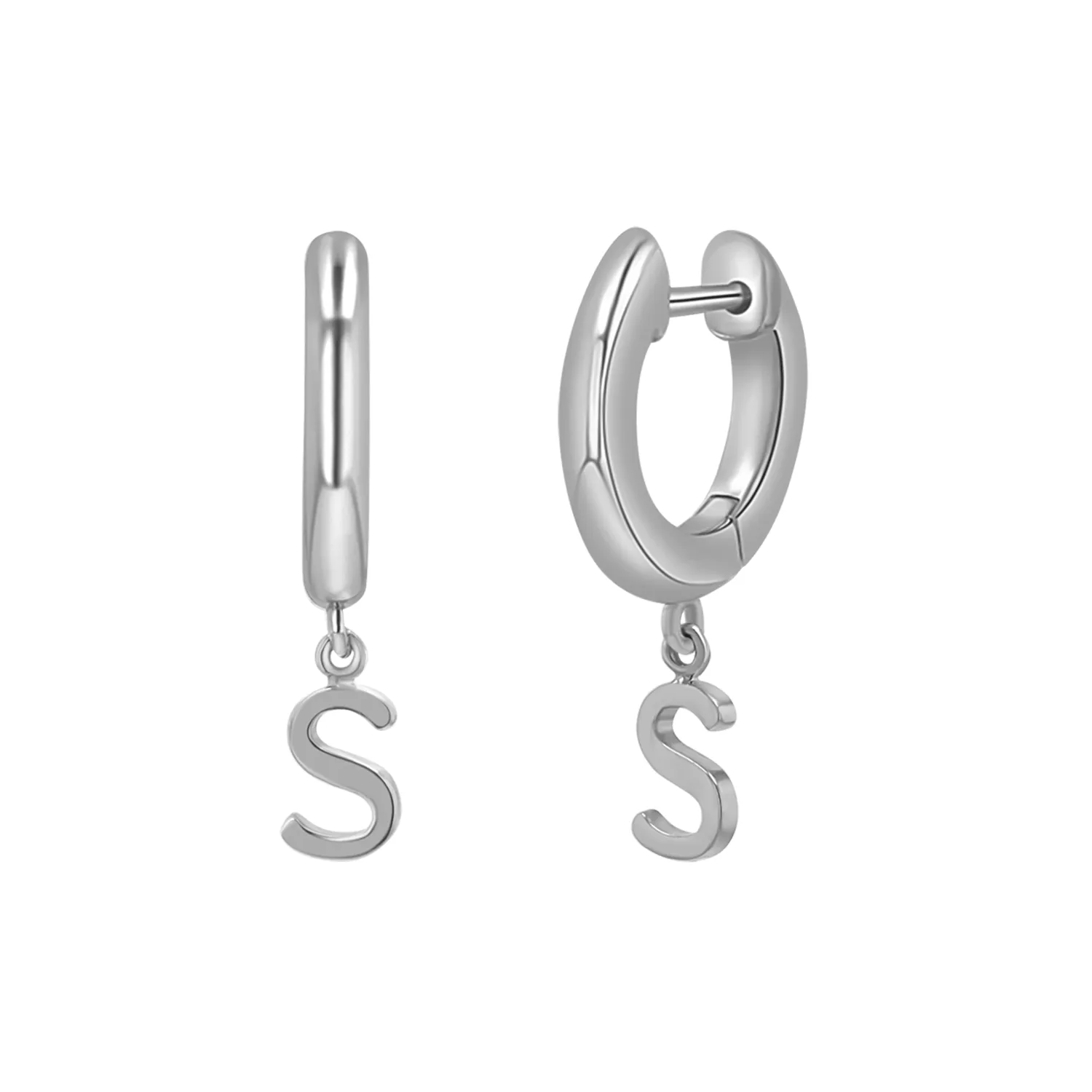 Initial Charm Drop Huggies sold by Baby Gold product image thumbnail 2