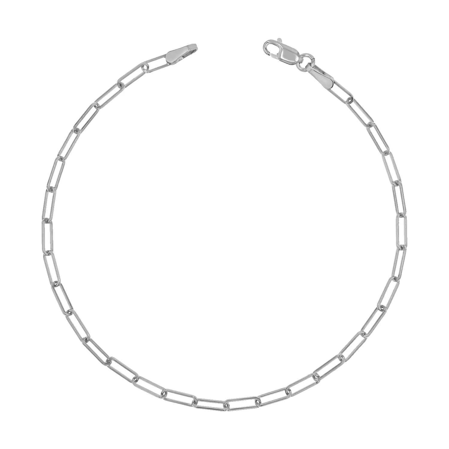 Dainty Paper Clip Bracelet sold by Baby Gold product image thumbnail 2