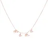 Mini Letter Mama Necklace sold by Baby Gold