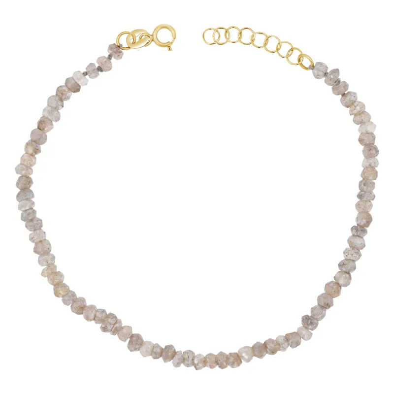 Labradorite Beaded Bracelet sold by Baby Gold