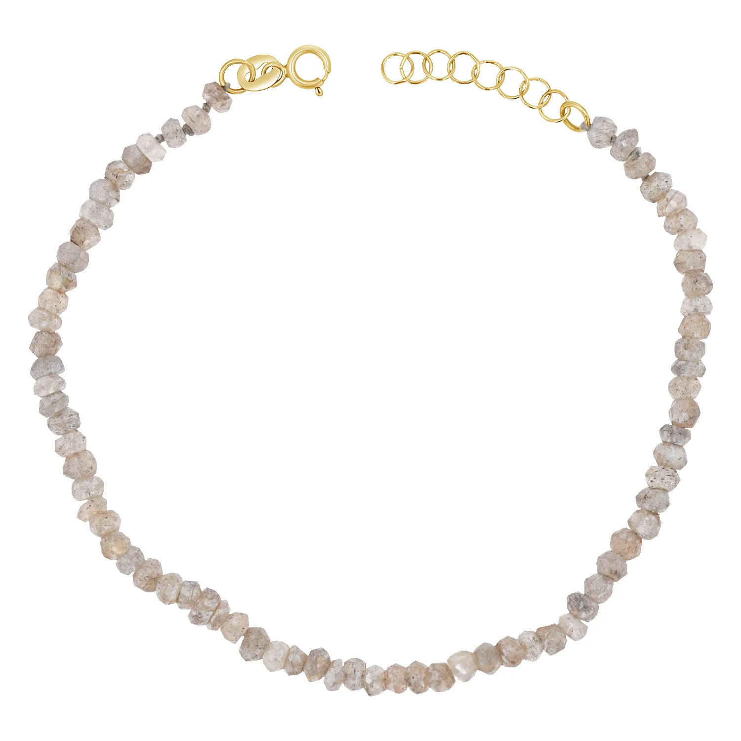 Labradorite Beaded Bracelet sold by Baby Gold