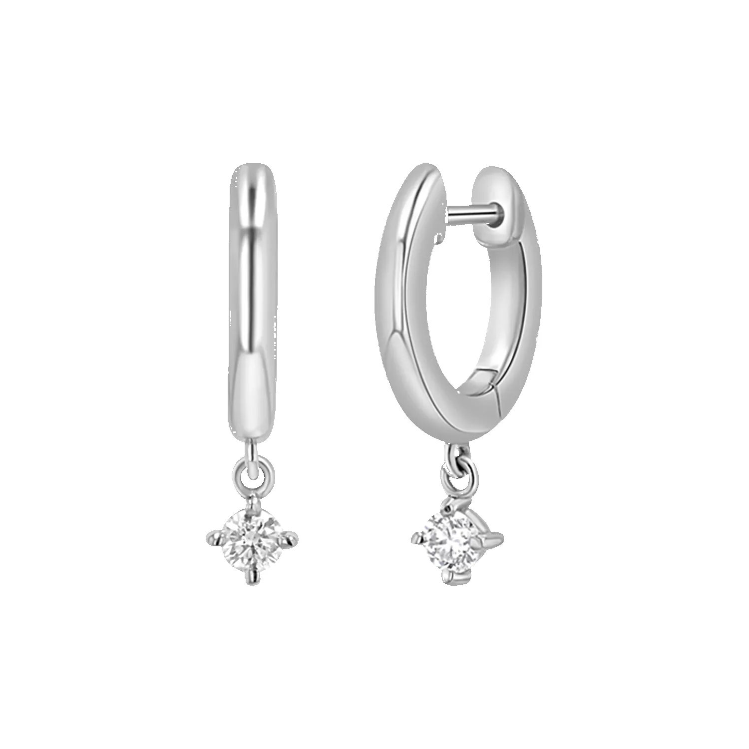 Diamond Charm Drop Huggies sold by Baby Gold product image thumbnail 2