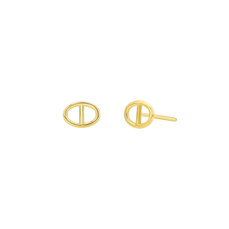 Mariner Stud Earrings sold by Baby Gold