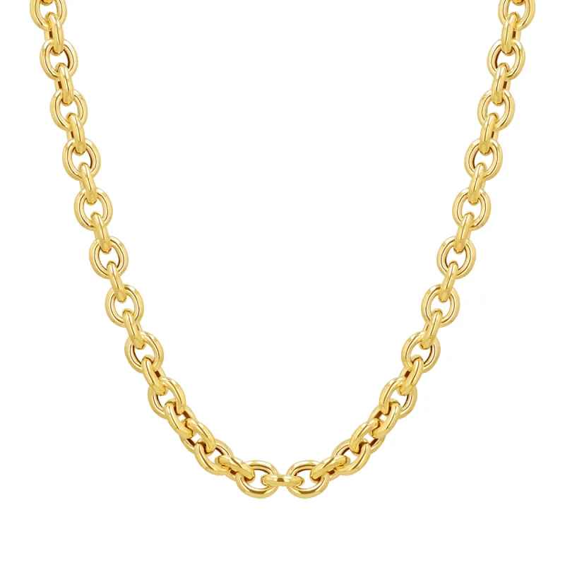 Loop Link Necklace sold by Baby Gold