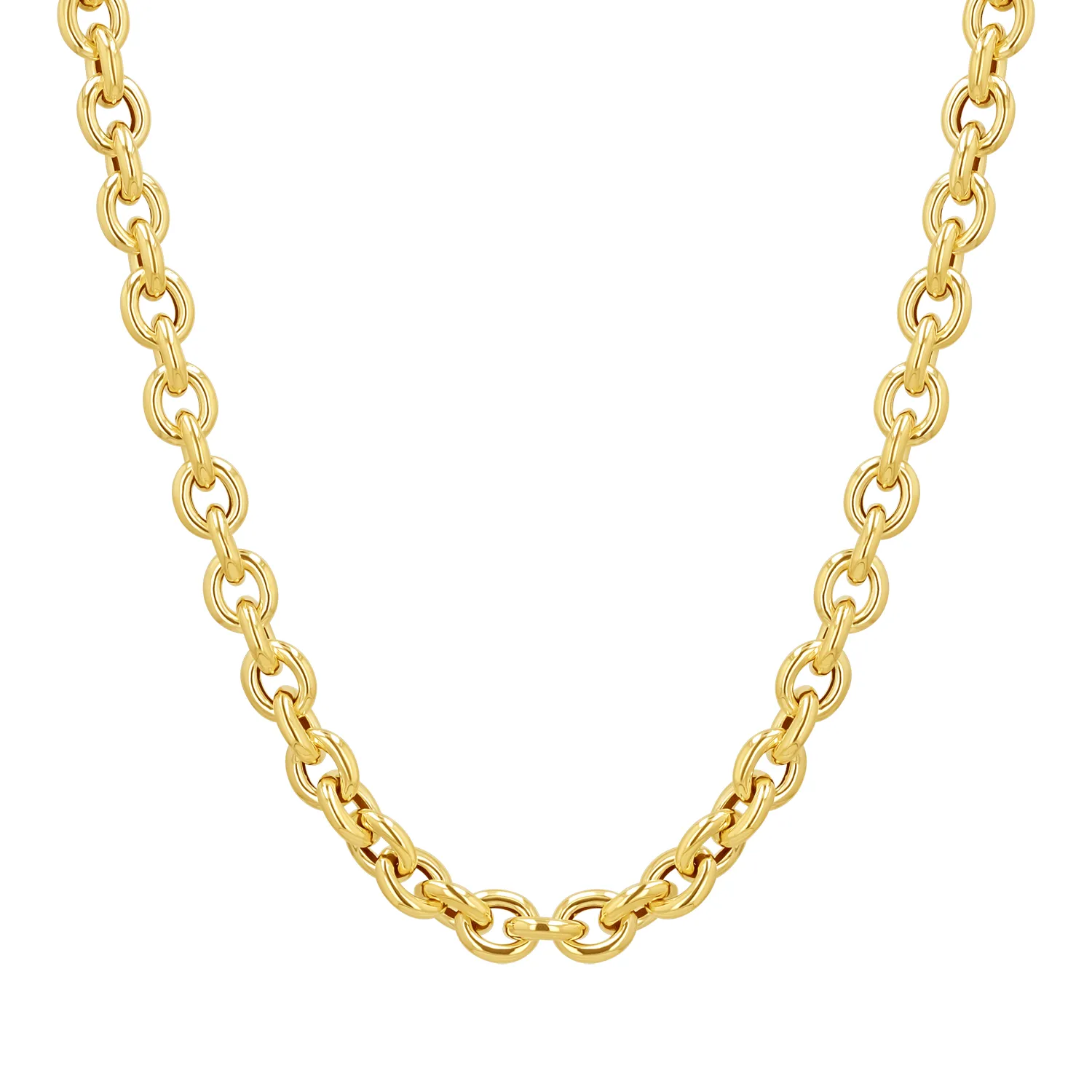 Loop Link Necklace sold by Baby Gold