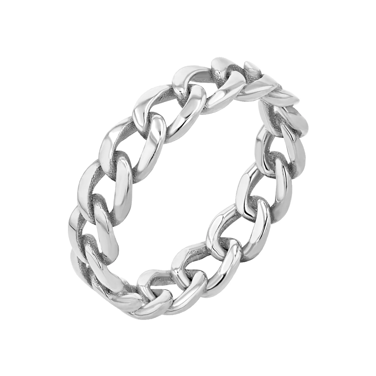 Cuban Curb Link Ring sold by Baby Gold product image thumbnail 2