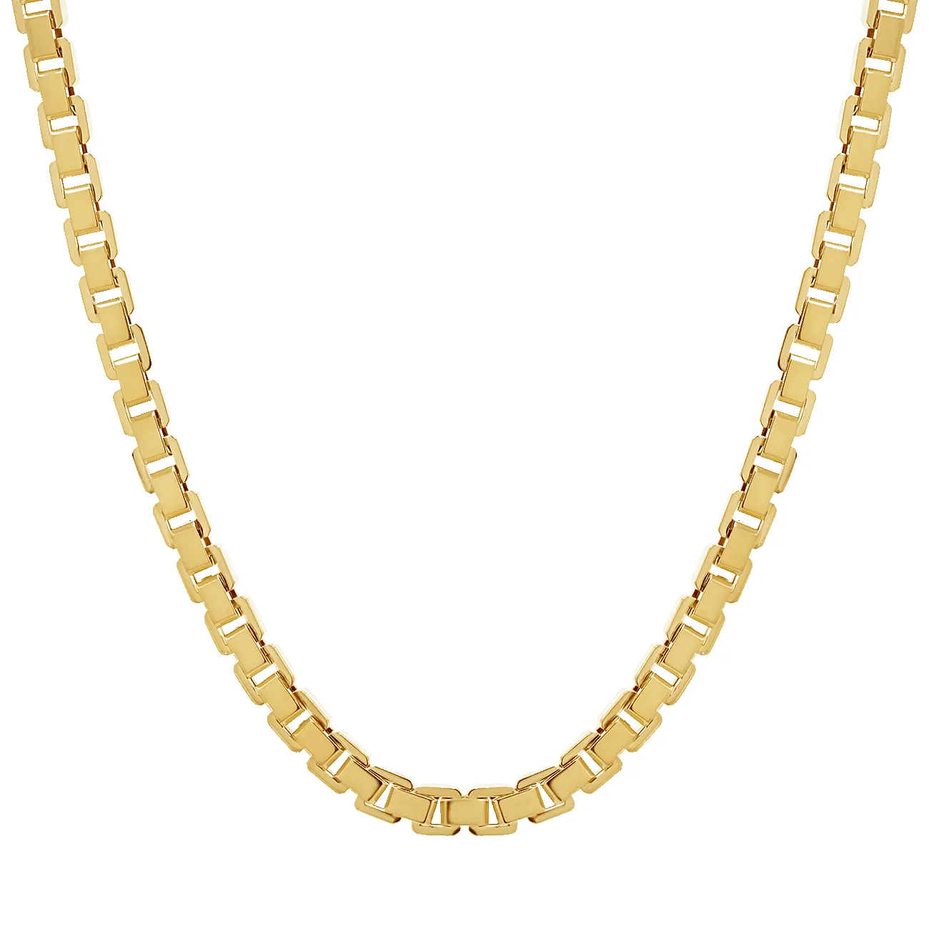 Moda Box Chain Necklace sold by Baby Gold