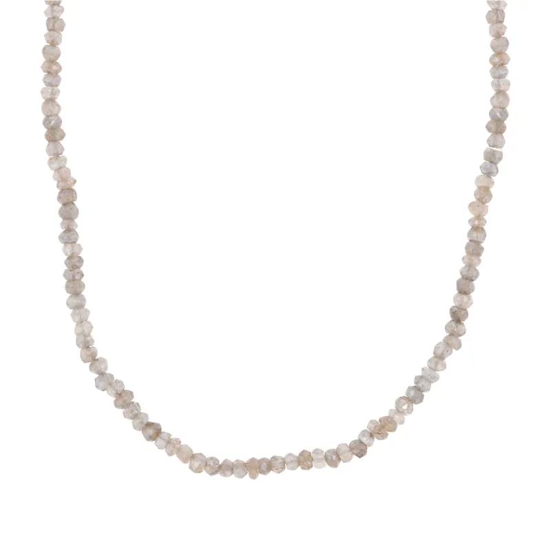 Labradorite Bead Necklace sold by Baby Gold