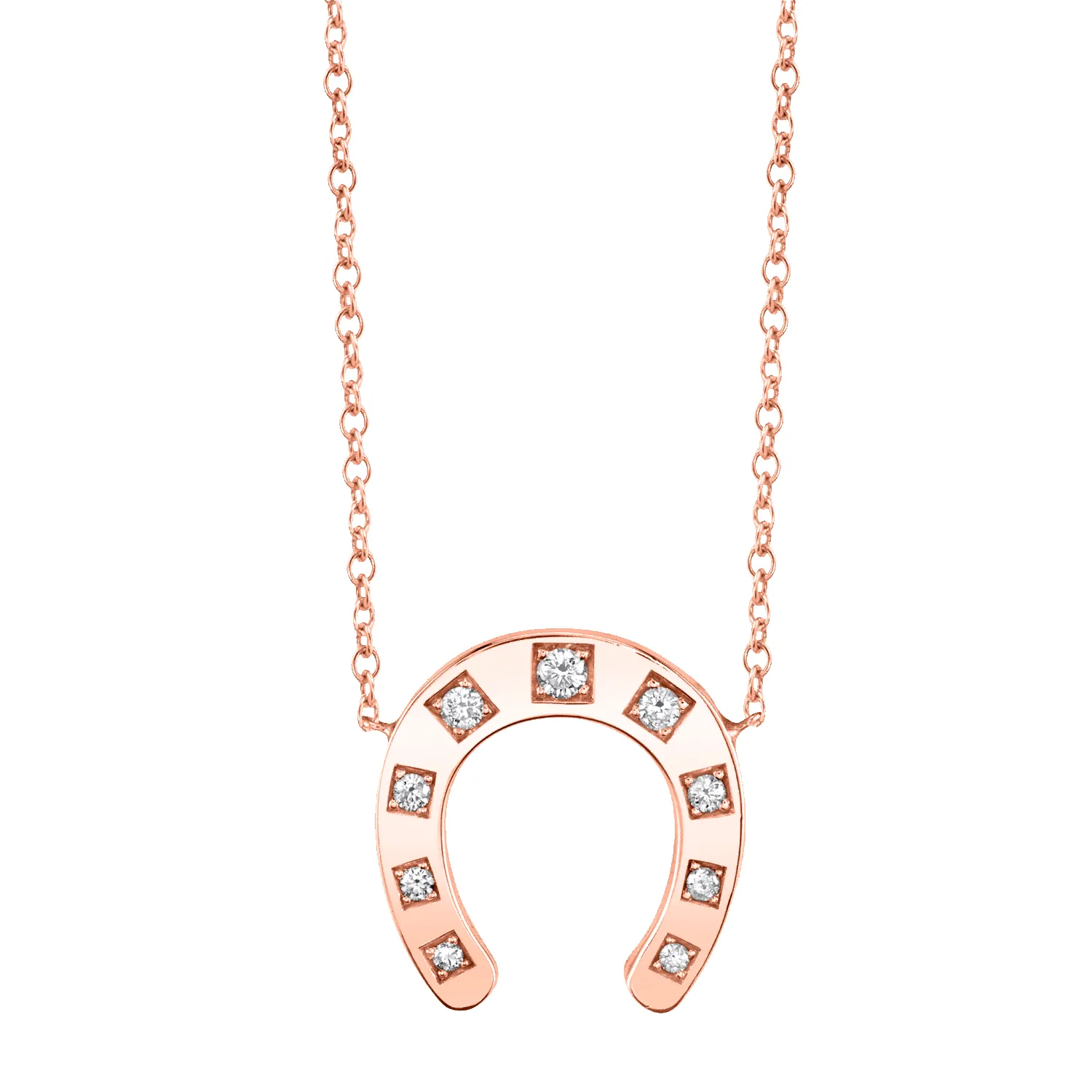 Horseshoe Necklace sold by Baby Gold product image thumbnail 3