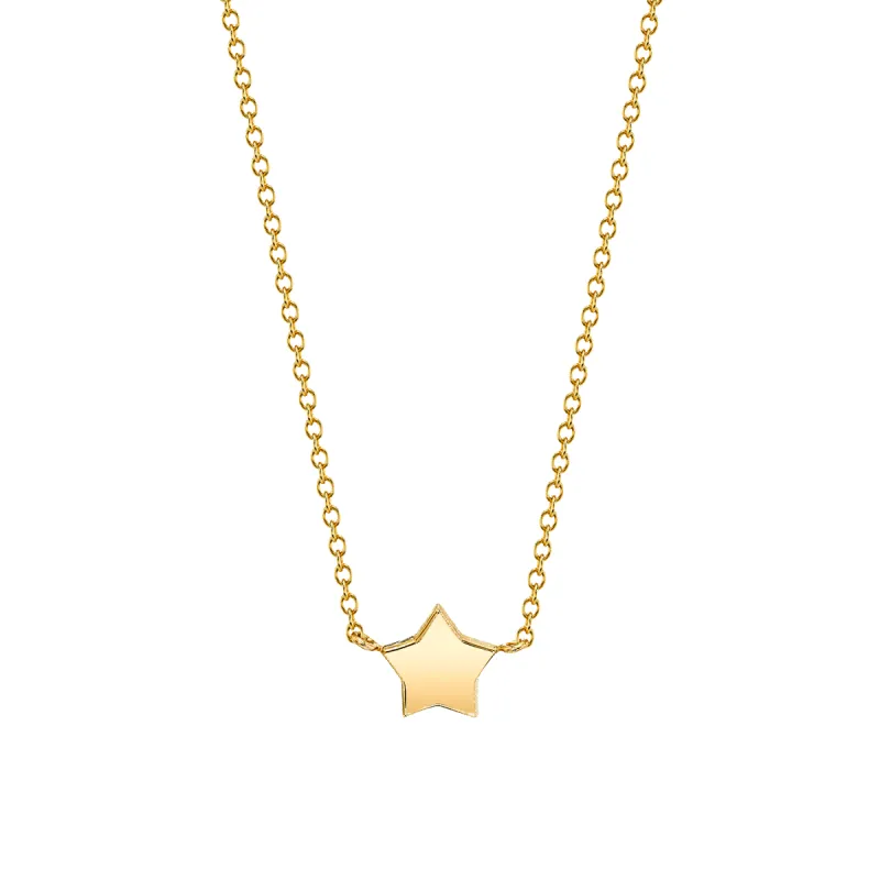 Golden Star Necklace sold by Baby Gold