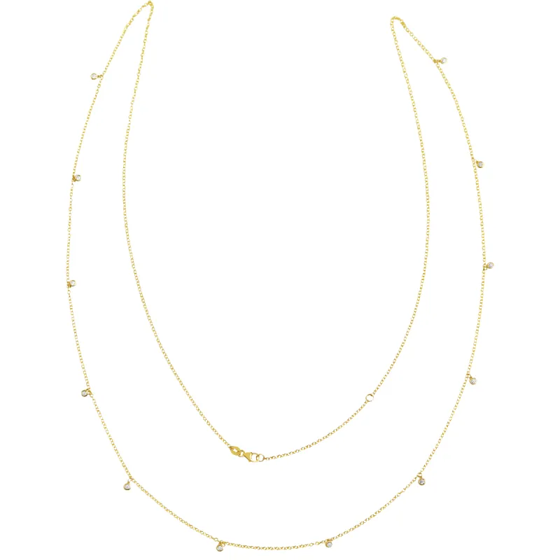 Diamond Drop Belly Chain sold by Baby Gold