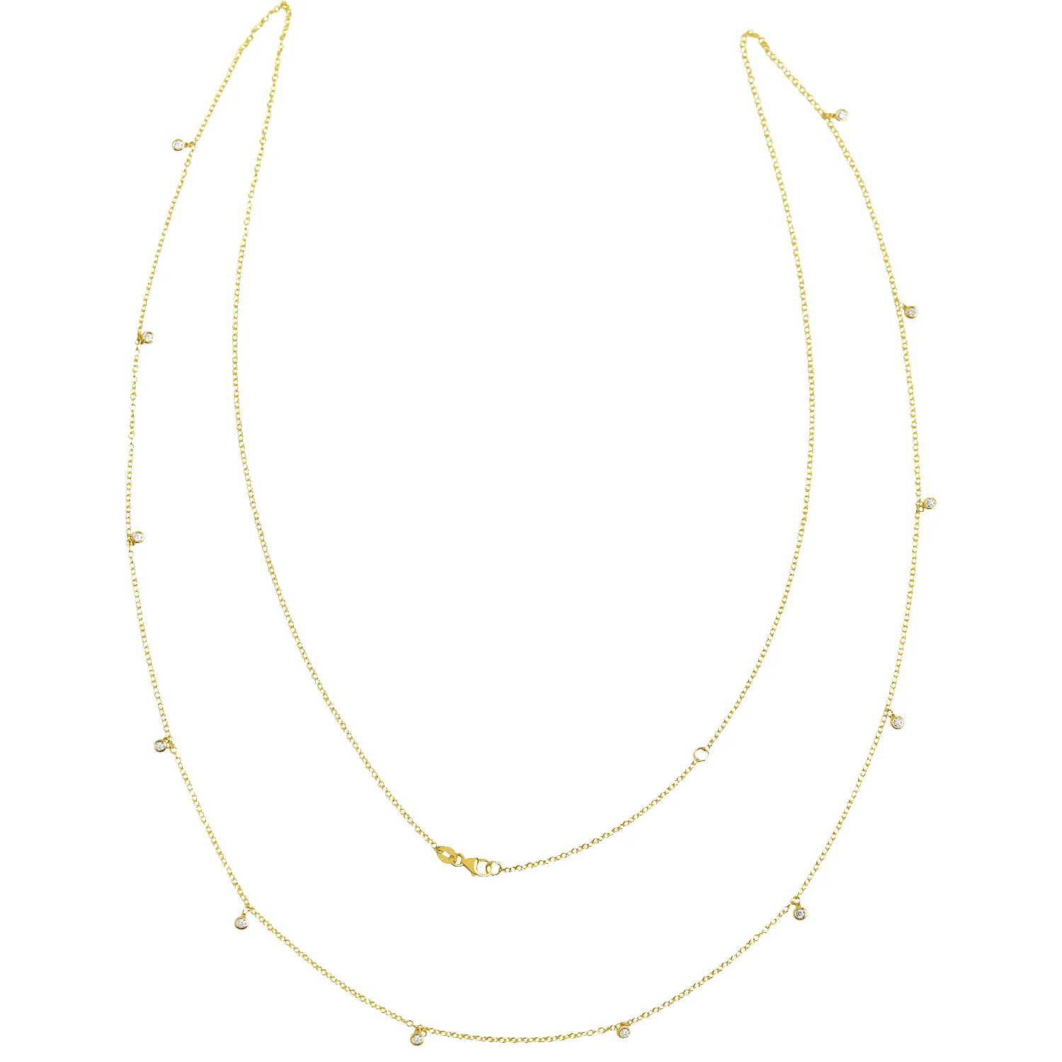 Diamond Drop Belly Chain sold by Baby Gold