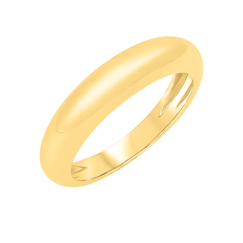 Crescent Dome Band sold by Baby Gold
