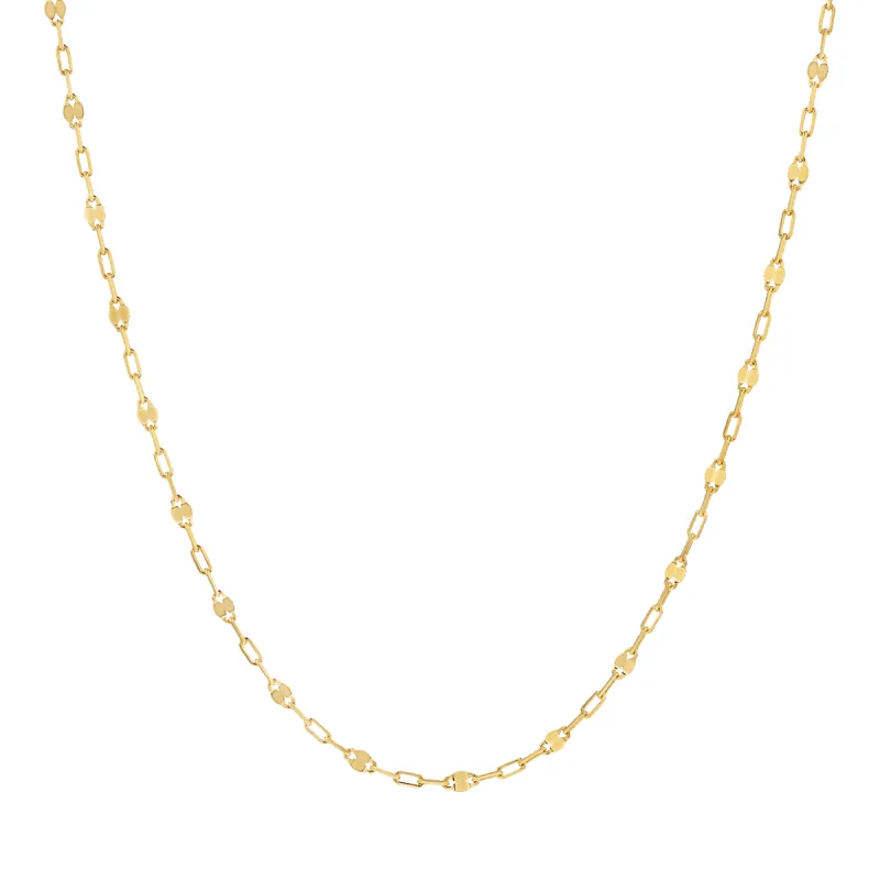 Sequin Chain Necklace sold by Baby Gold