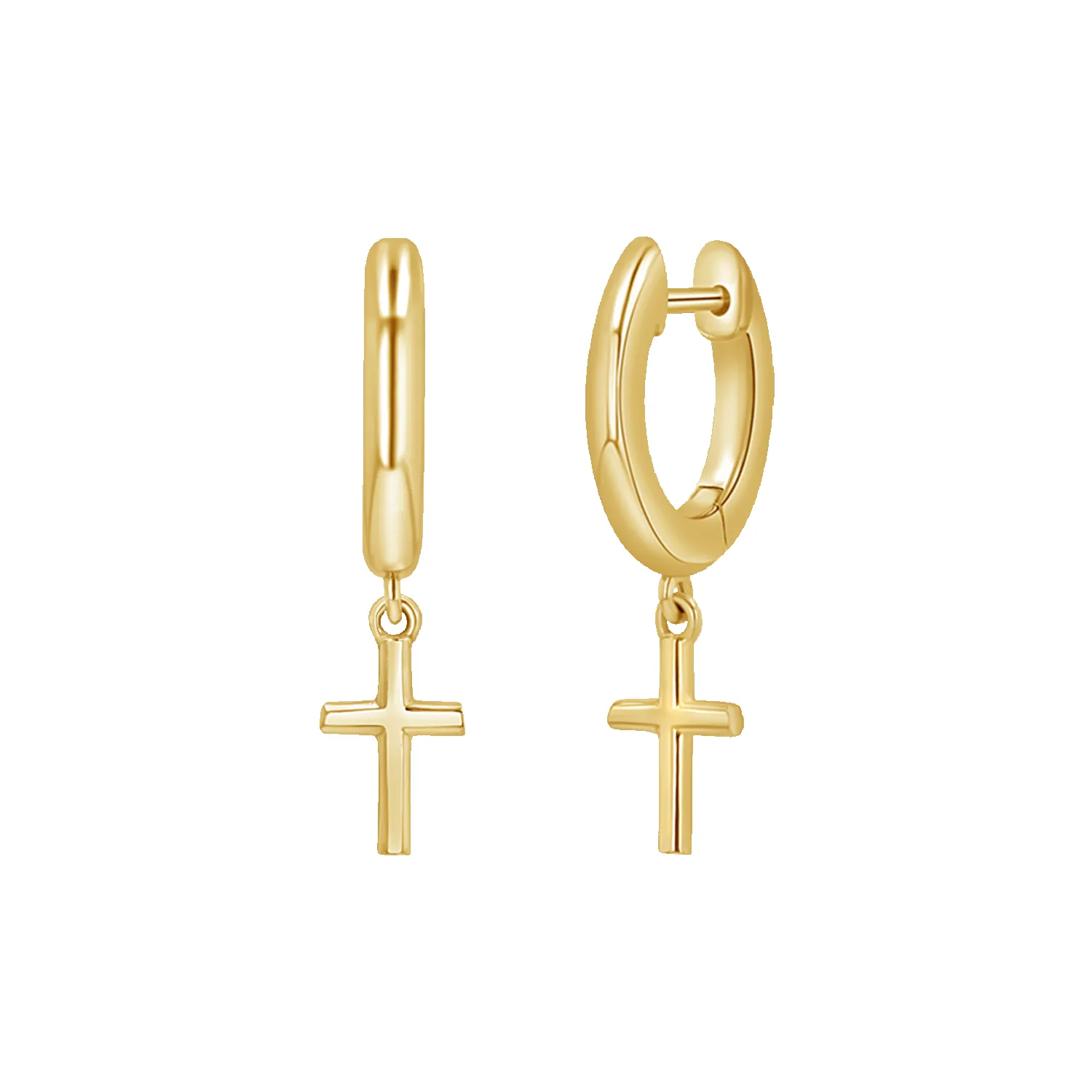 Cross Charm Drop Huggies sold by Baby Gold