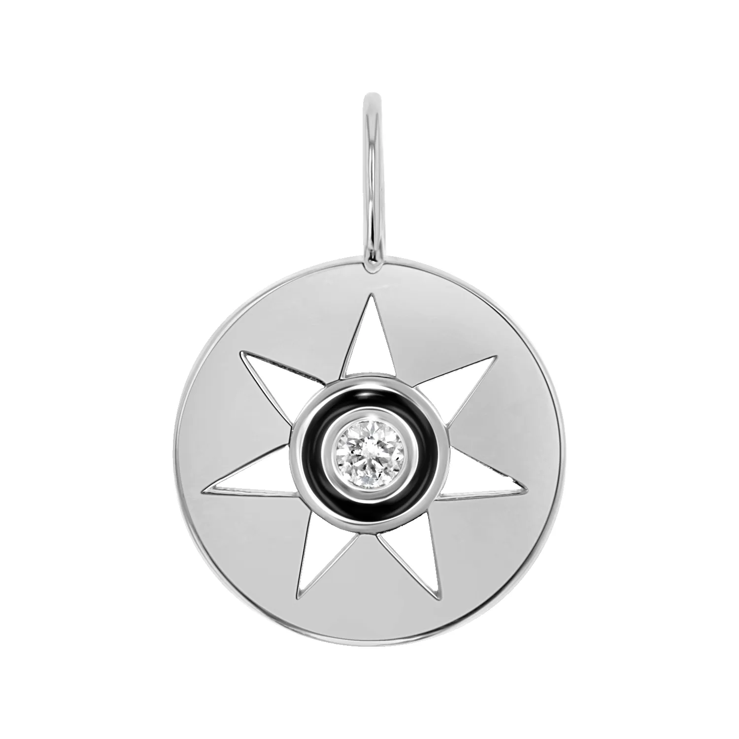 Enamel Sun Medallion Charm sold by Baby Gold product image thumbnail 2
