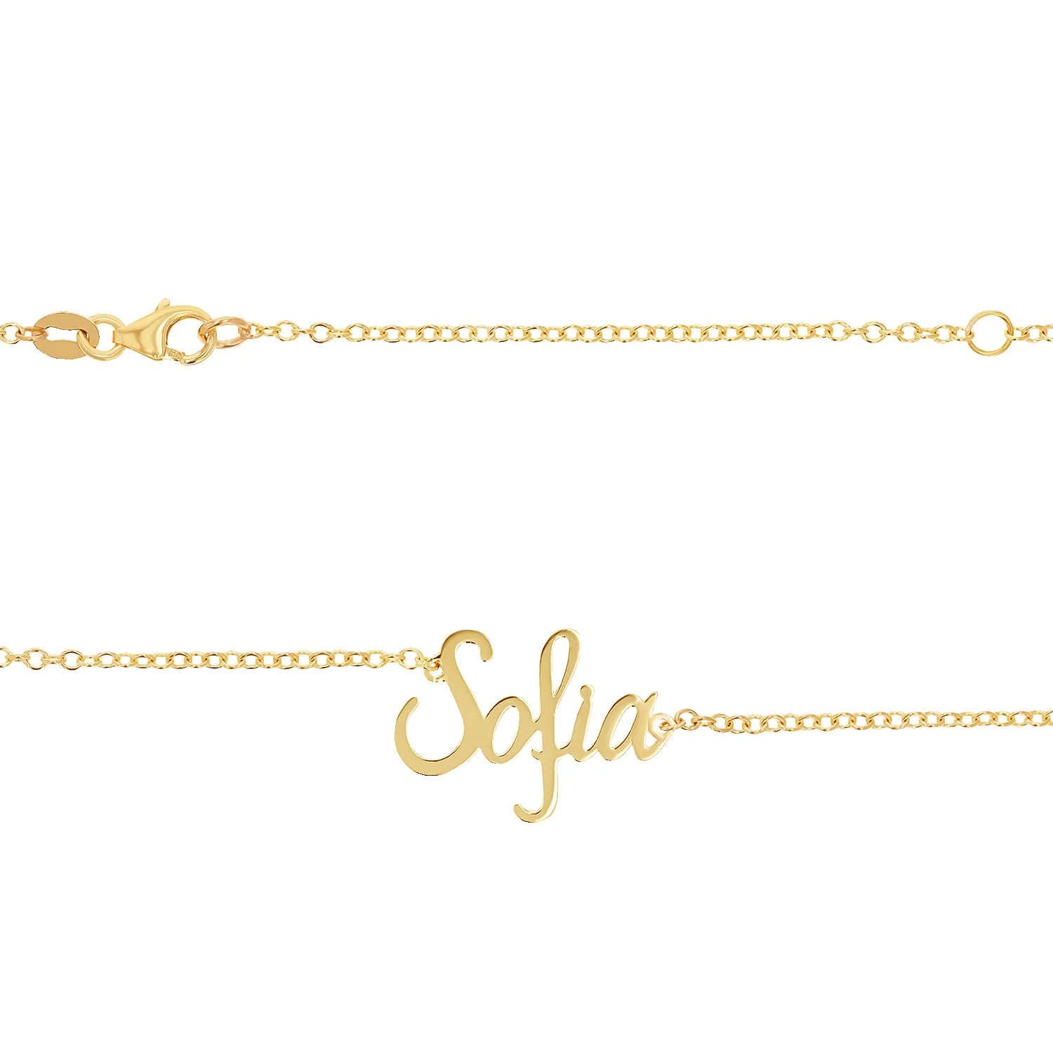 Custom Name Belly Chain sold by Baby Gold