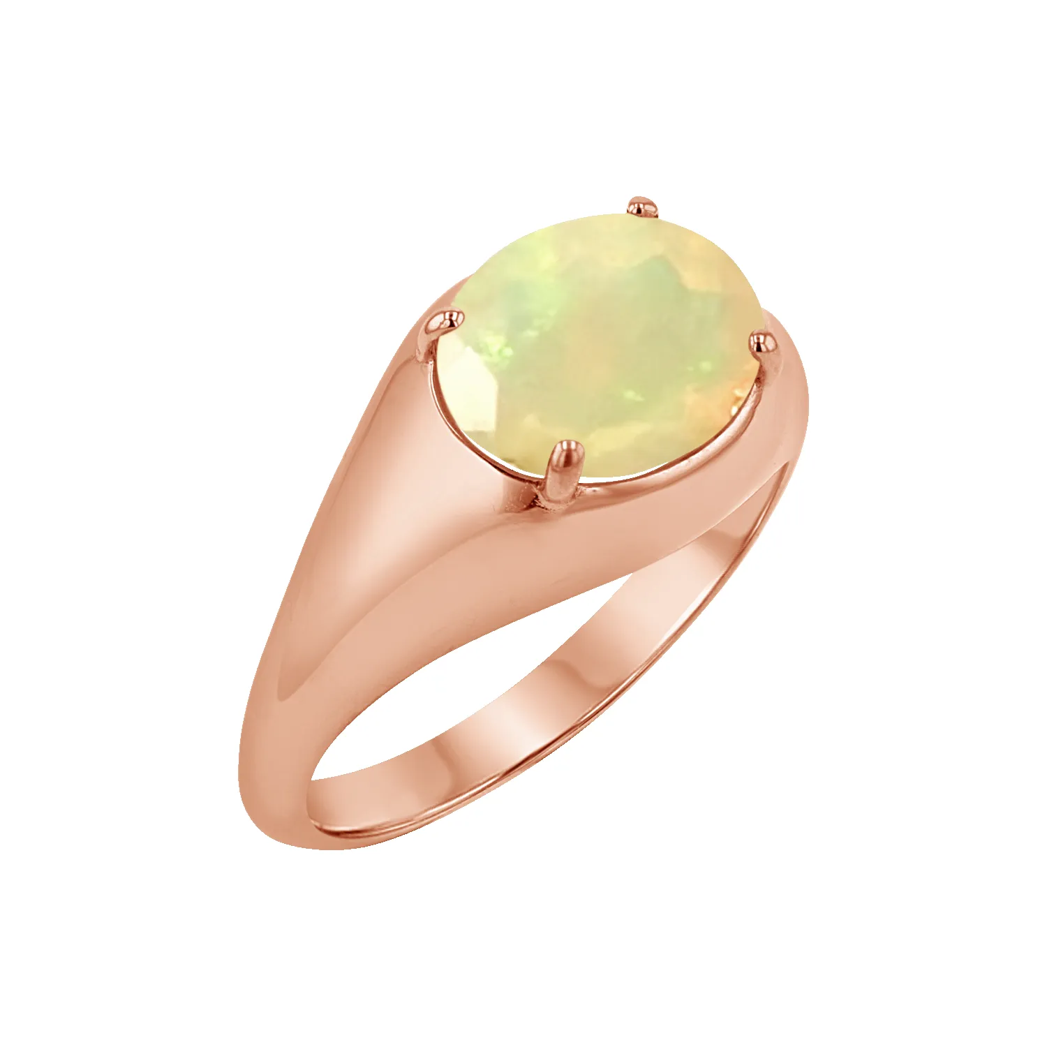 Grand Opal Signet Ring sold by Baby Gold product image thumbnail 3