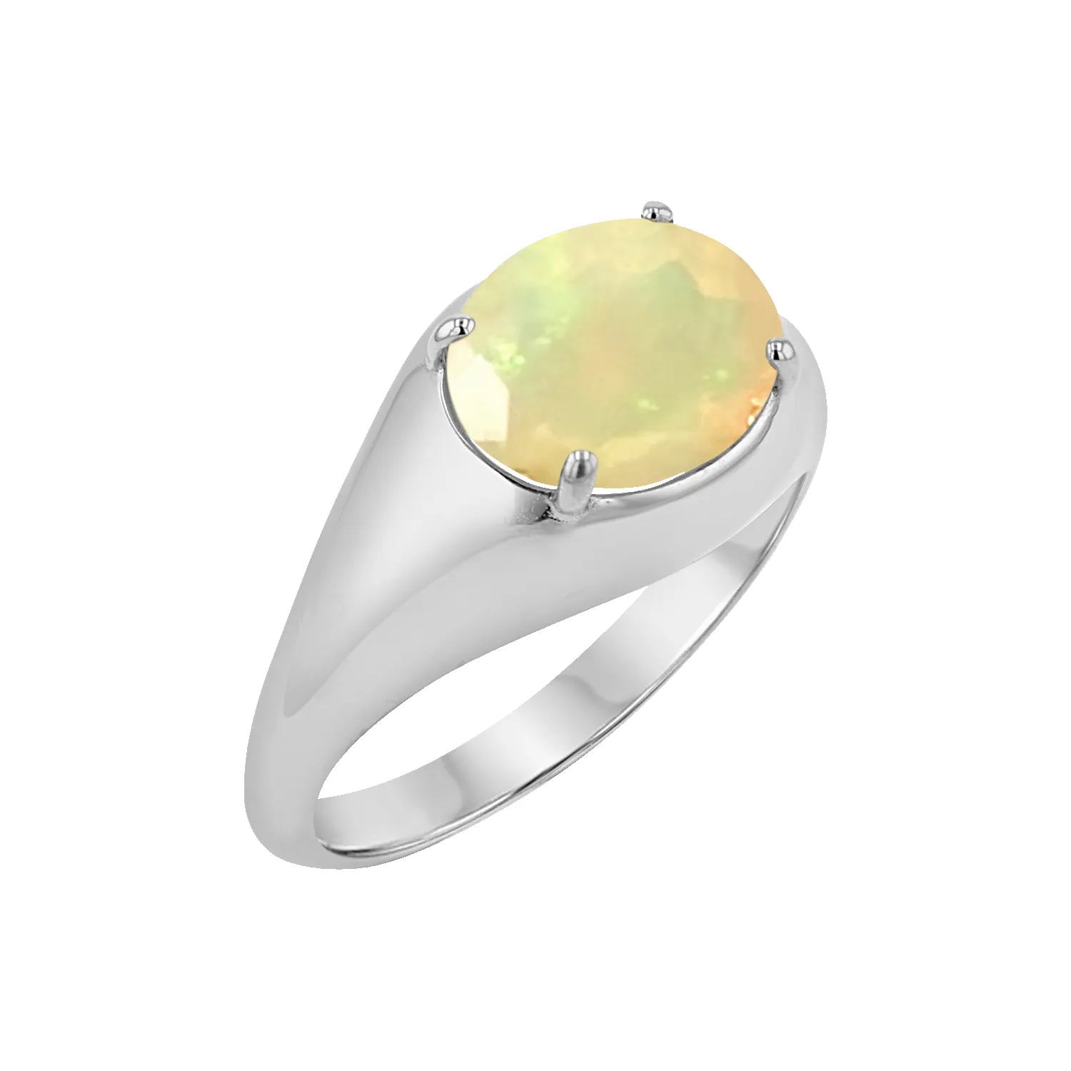 Grand Opal Signet Ring sold by Baby Gold product image thumbnail 2