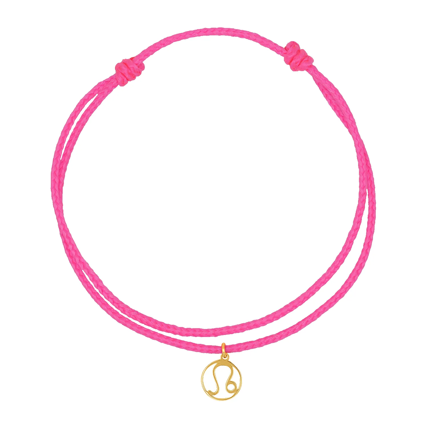 Zodiac Charm Cord Bracelet sold by Baby Gold product image thumbnail 2