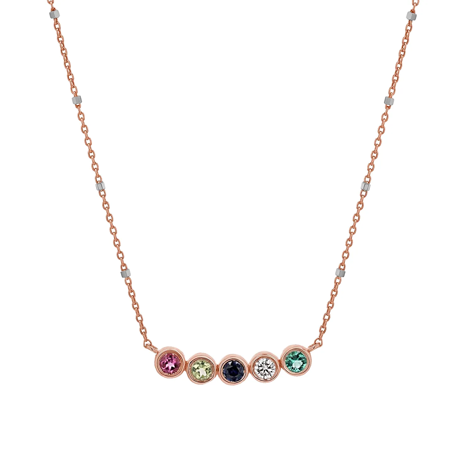 Birthstone Necklace sold by Baby Gold product image thumbnail 3