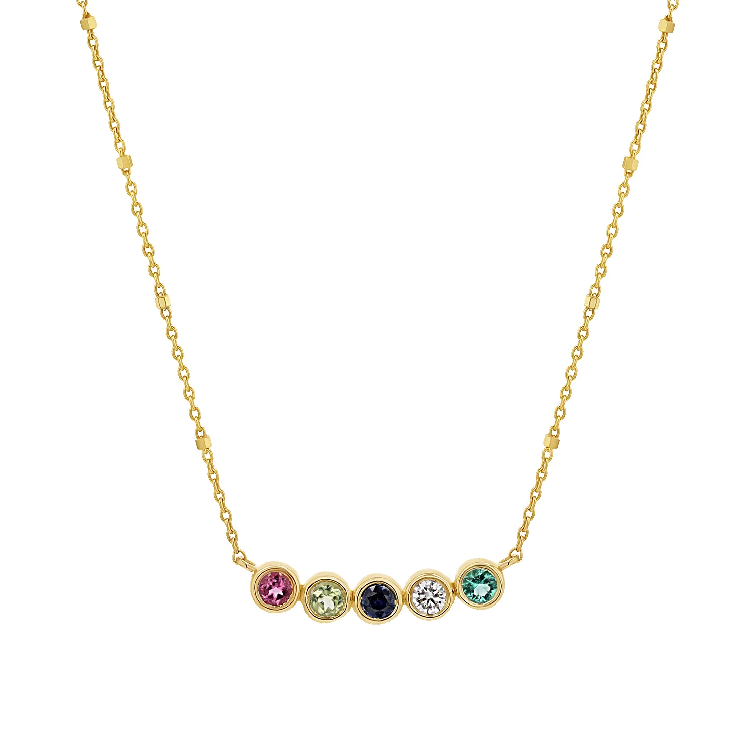 Birthstone Necklace sold by Baby Gold