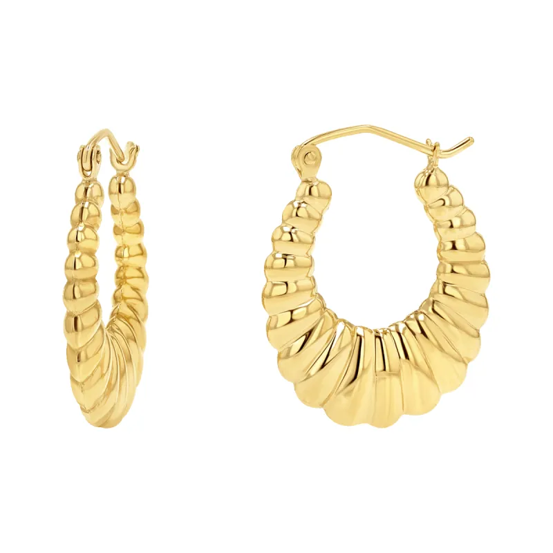 Door Knocker Earrings sold by Baby Gold