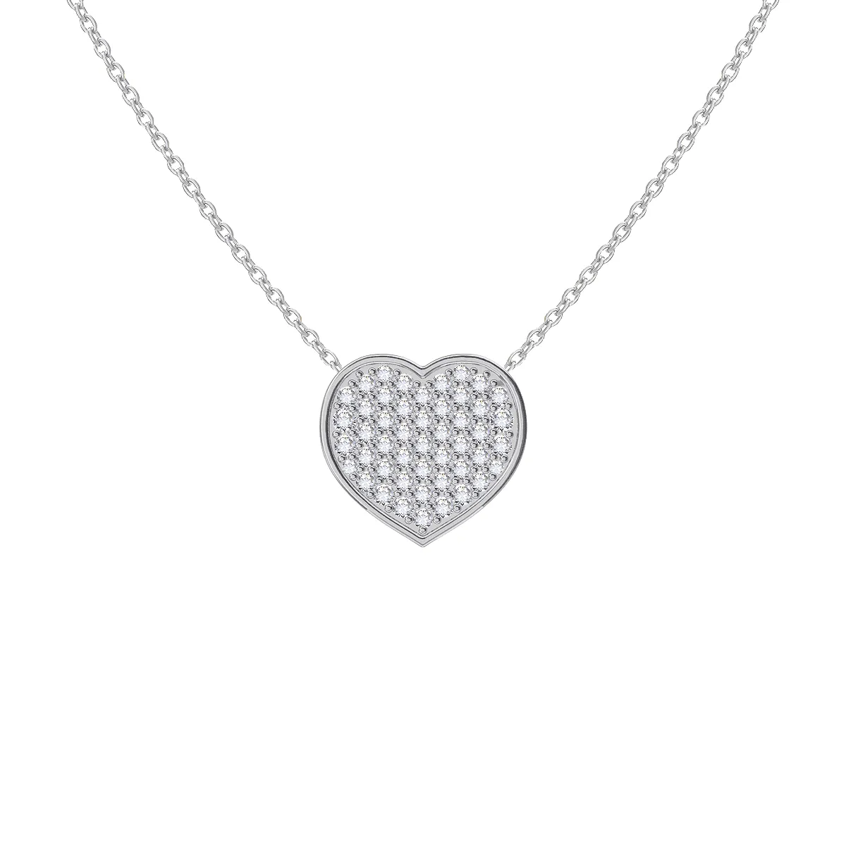 Diamond Heart Necklace sold by Baby Gold product image thumbnail 2