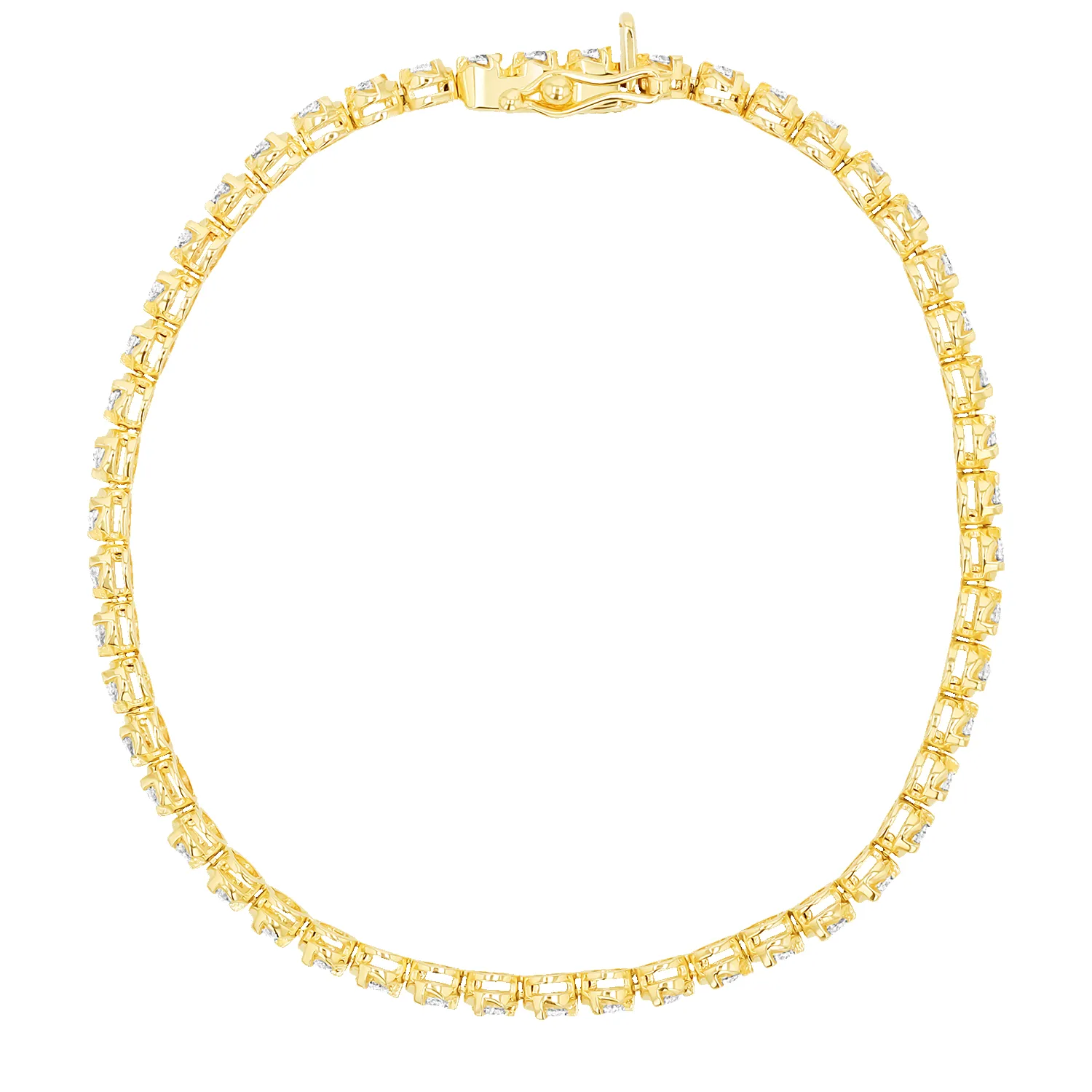 Allure Diamond Tennis Bracelet sold by Baby Gold product image thumbnail 4