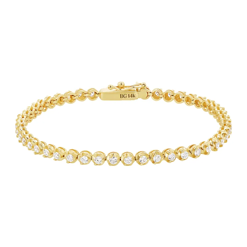 Allure Diamond Tennis Bracelet sold by Baby Gold