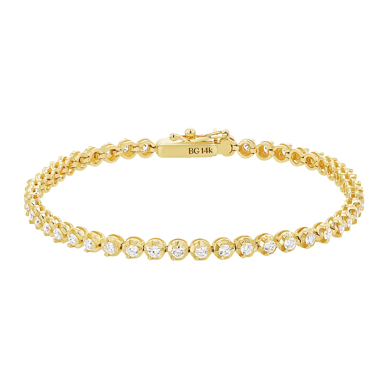 Allure Diamond Tennis Bracelet sold by Baby Gold