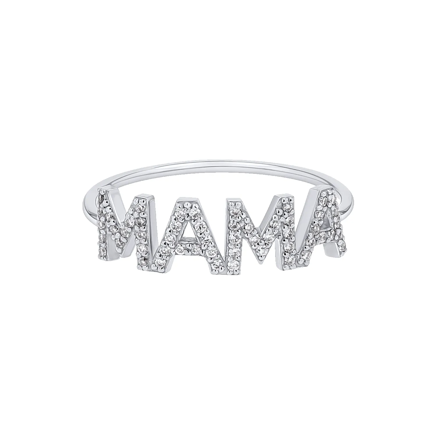 Diamond MAMA Ring sold by Baby Gold product image thumbnail 5