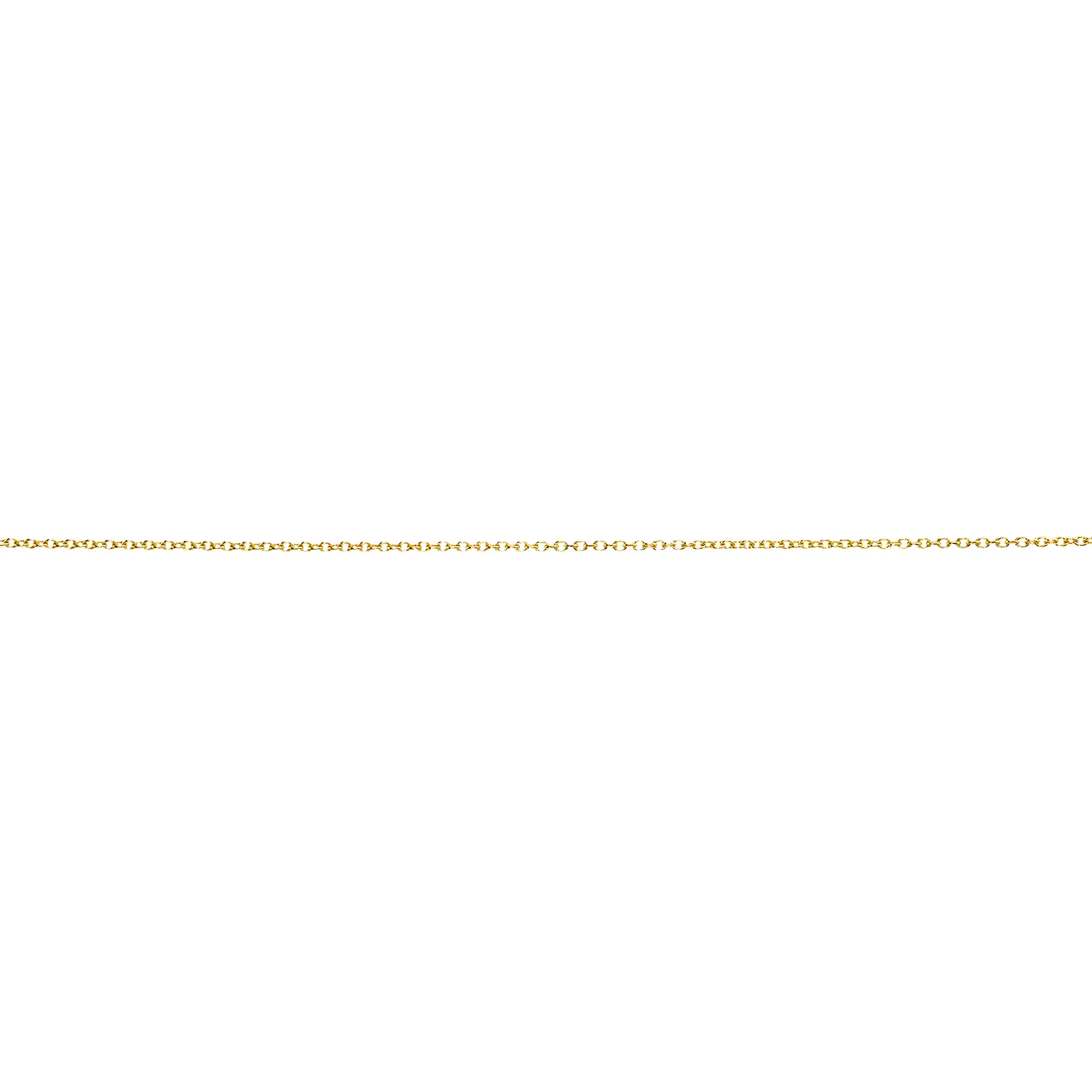 14K Gold Cable Chain Necklace sold by Baby Gold product image thumbnail 4
