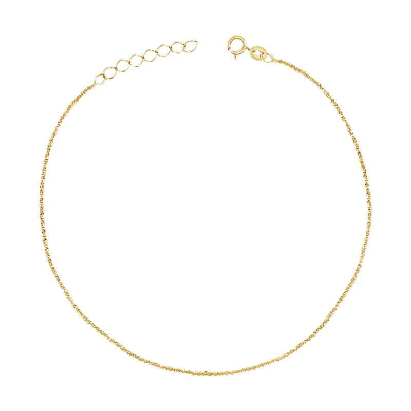 Glimmer Chain Anklet sold by Baby Gold