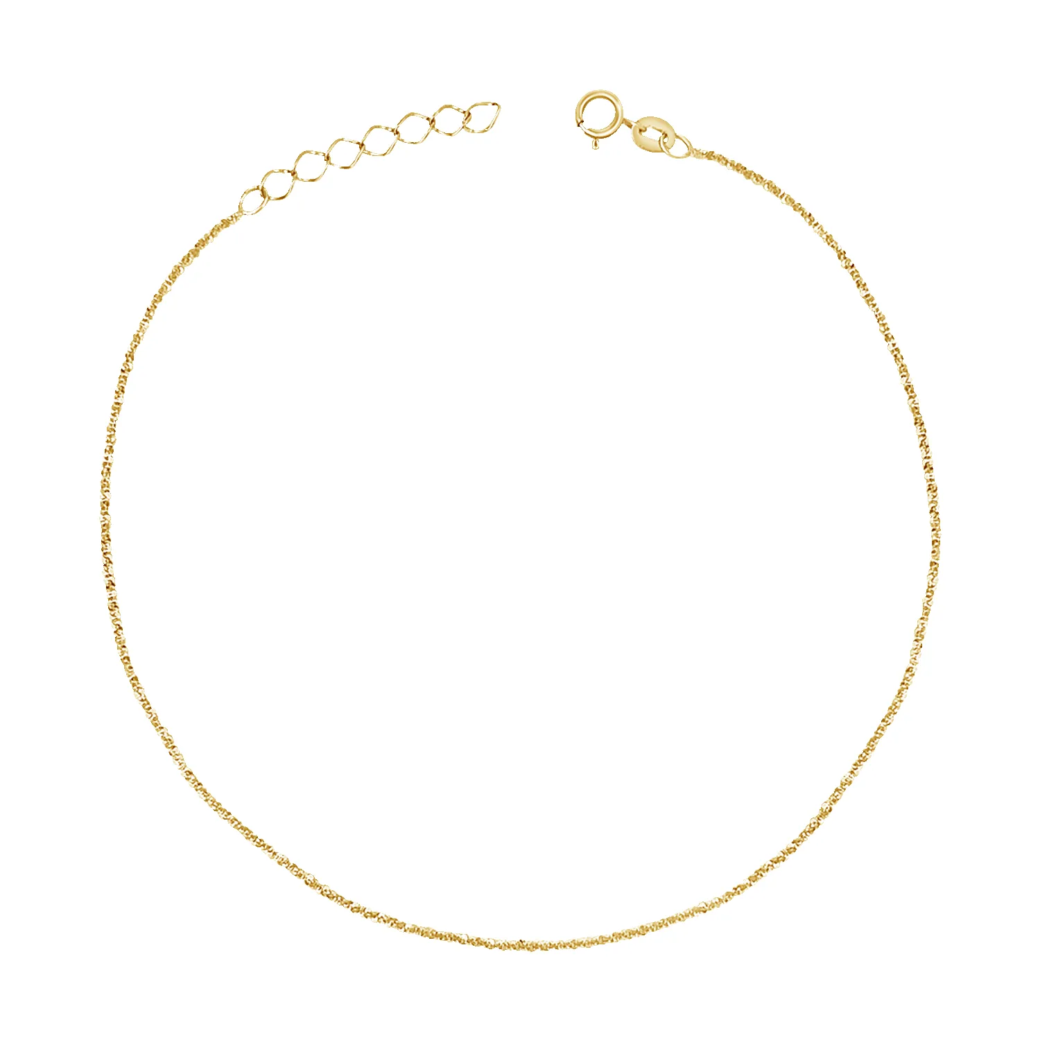 Glimmer Chain Anklet sold by Baby Gold