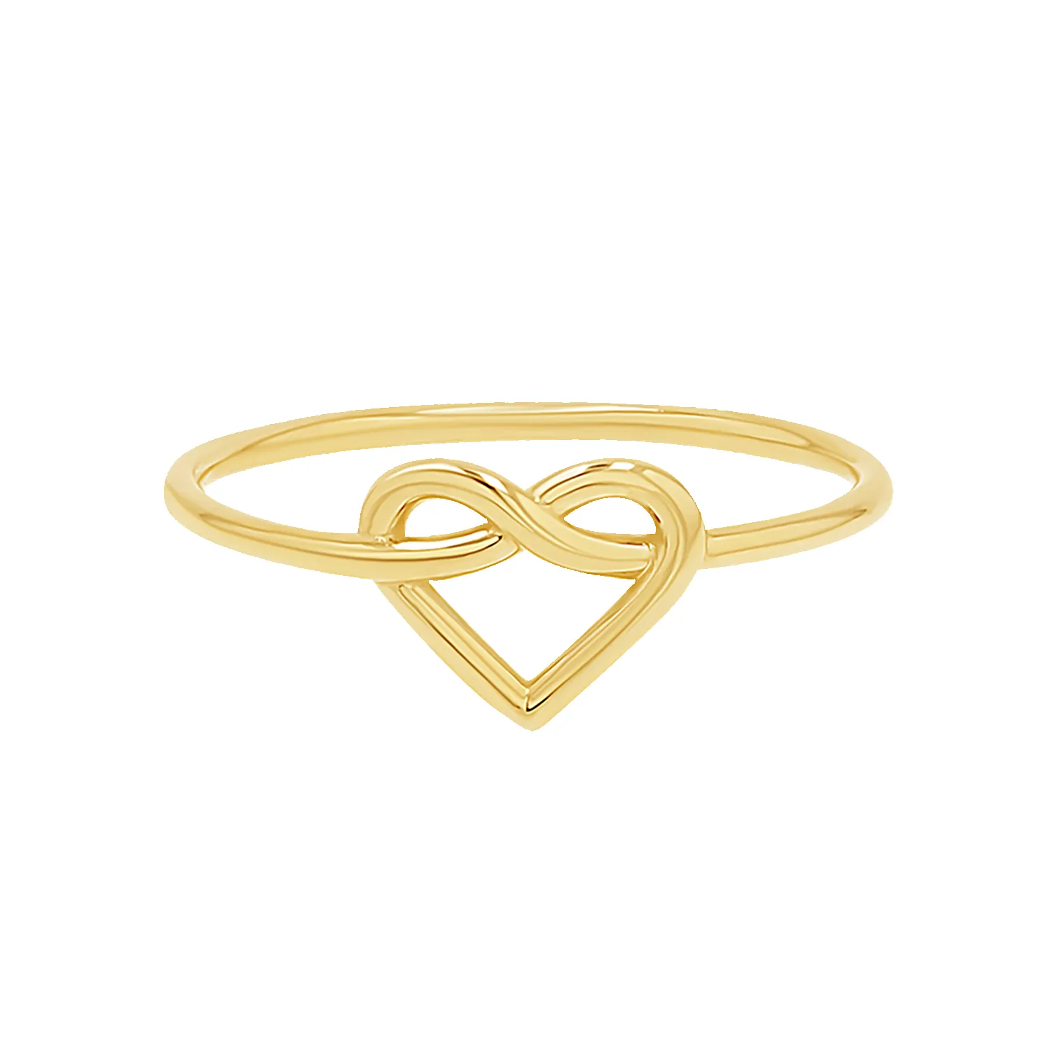 Heart Love Knot Ring sold by Baby Gold product image thumbnail 5
