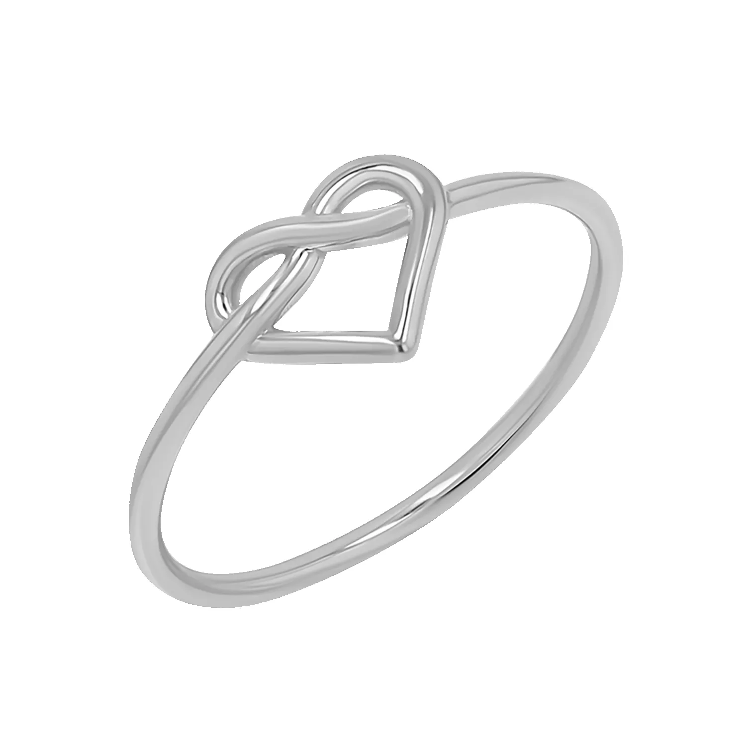 Heart Love Knot Ring sold by Baby Gold product image thumbnail 2