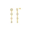 Classic Diamond Drop Earrings sold by Baby Gold