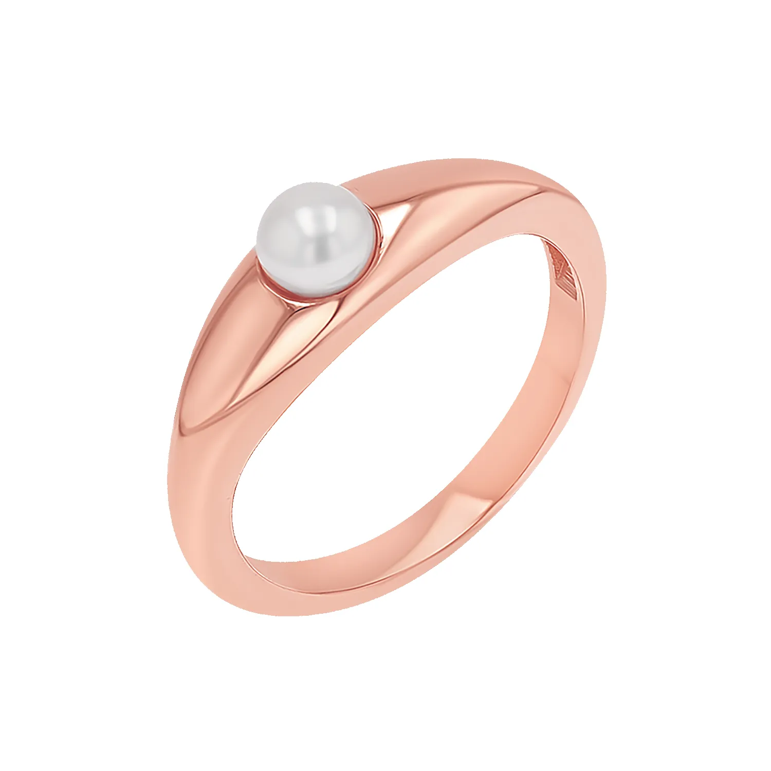 Pearl Dome Ring sold by Baby Gold product image thumbnail 3