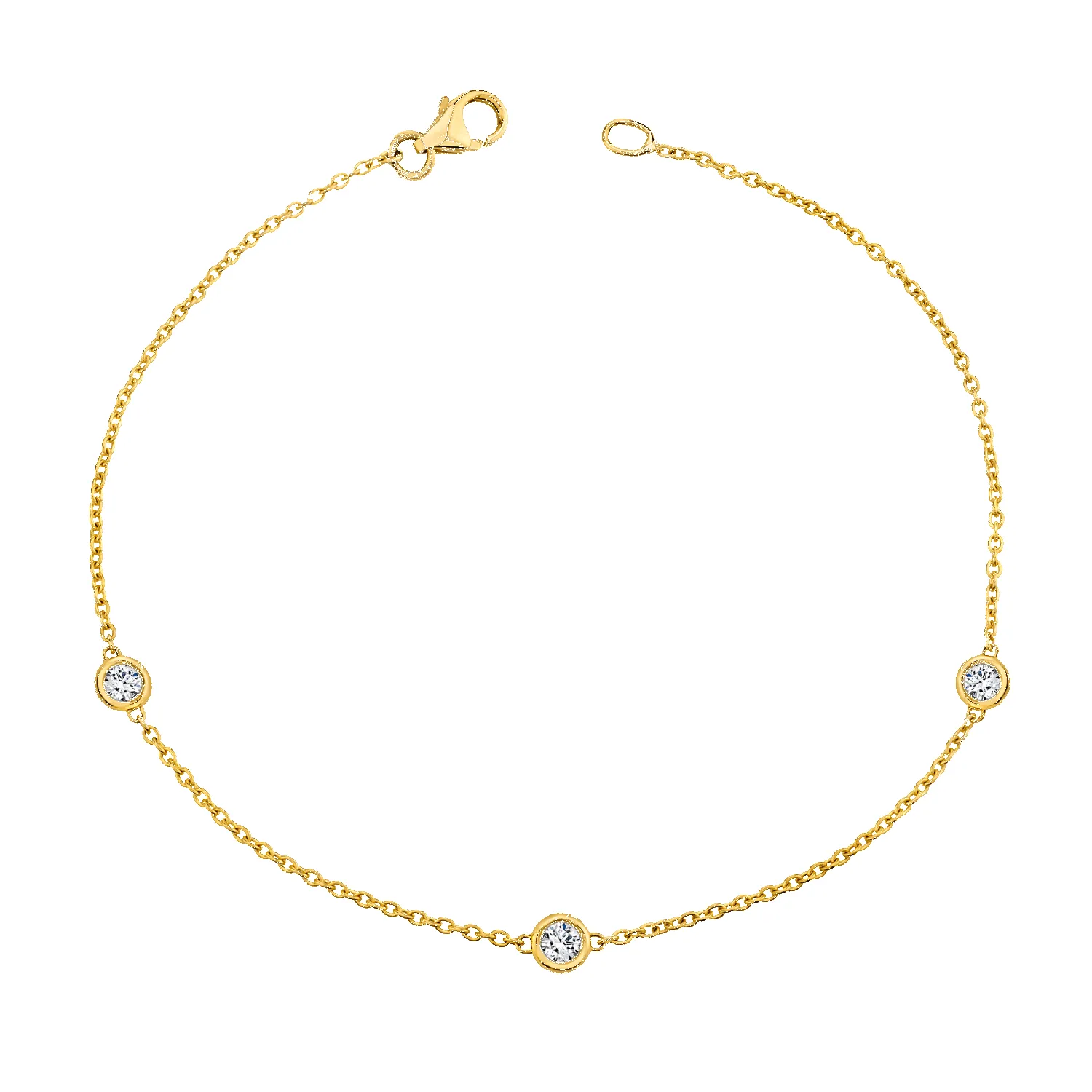 Diamond Strand Bracelet sold by Baby Gold