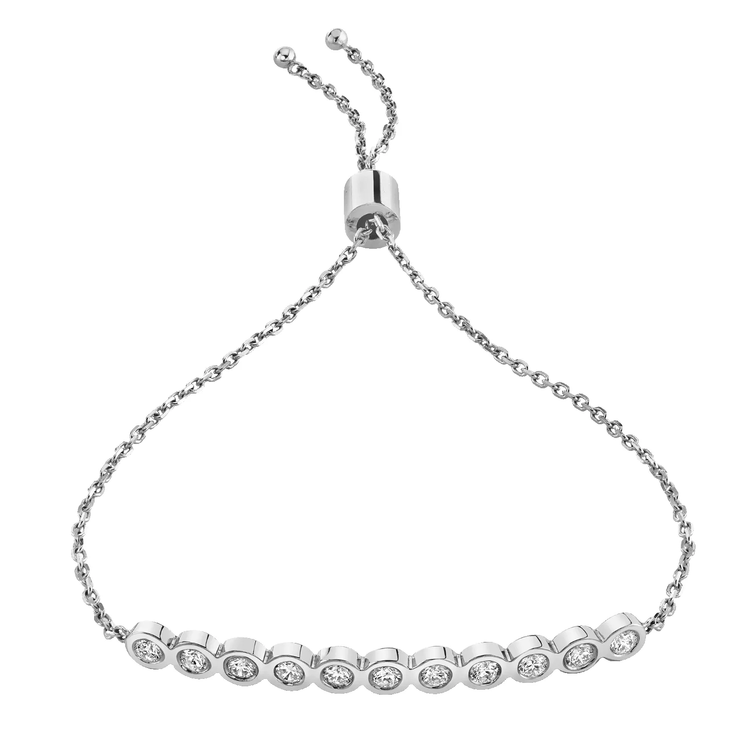 Bubble Diamond Bracelet sold by Baby Gold product image thumbnail 2