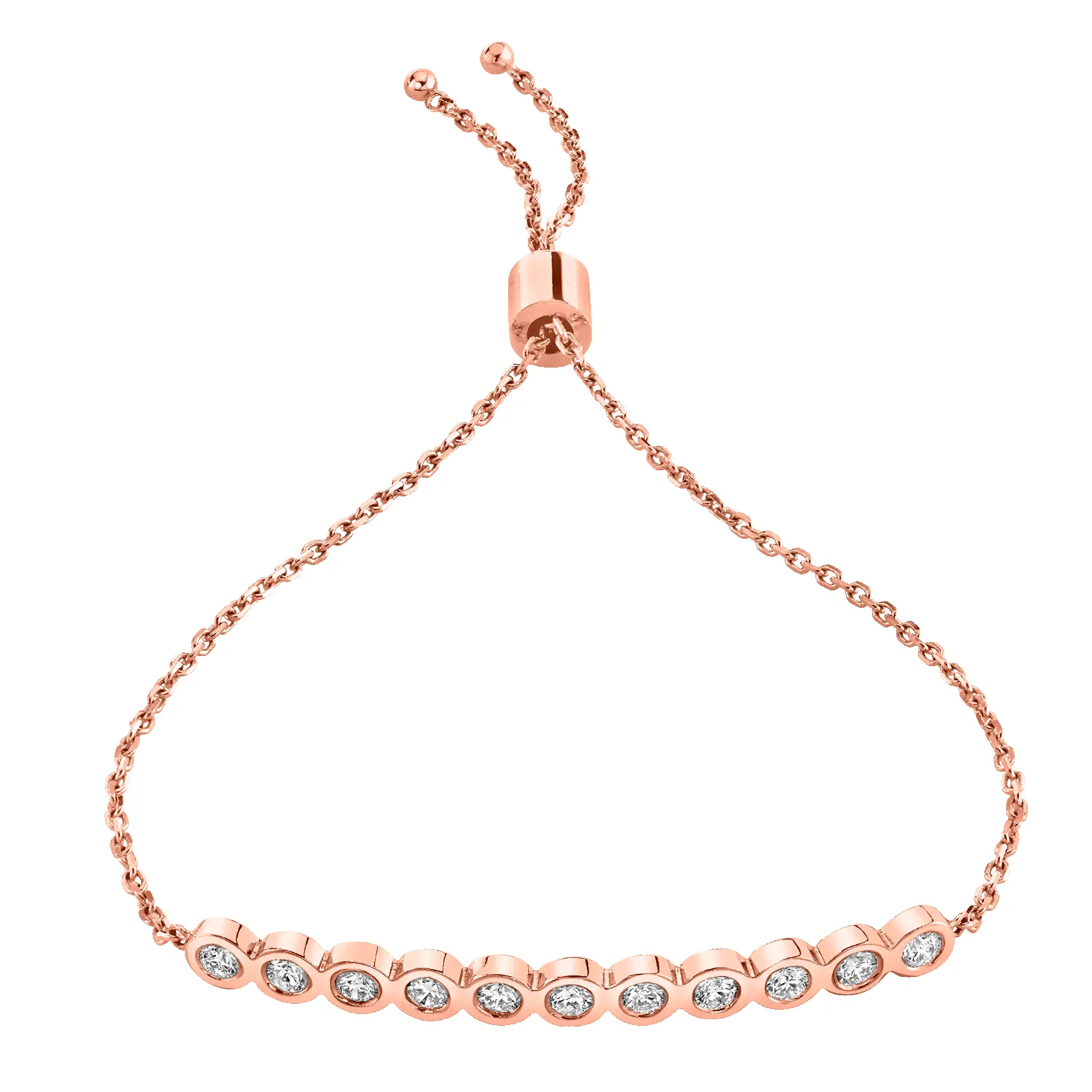 Bubble Diamond Bracelet sold by Baby Gold product image thumbnail 3