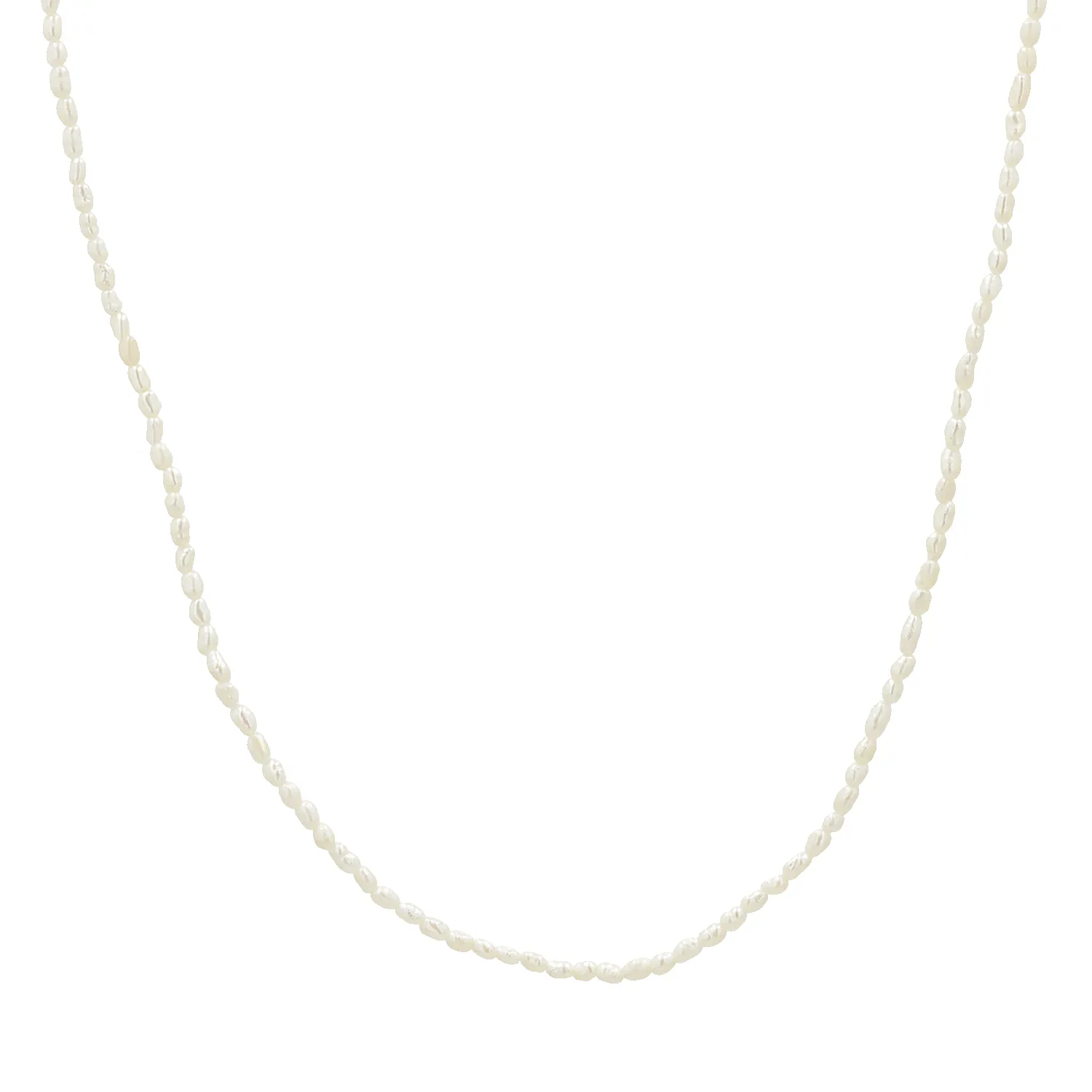 Dainty Pearl Necklace sold by Baby Gold